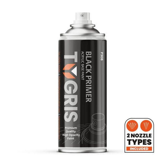 P308 Black Primer Paint - Size 400 ml / Sold in packs of 12