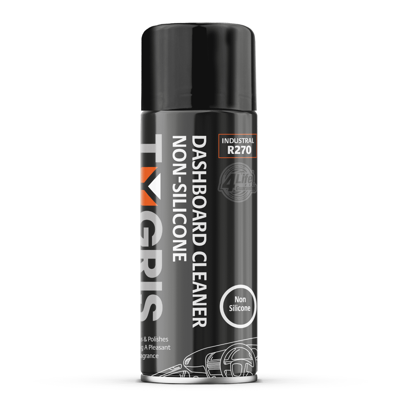 R270 Dashboard Cleaner - Non-Silicone - Size 400 ml / Sold in packs of 12